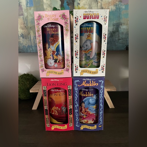 Disney | Toys | 994 Burger King Disney Coke A Cola Collectible Cup Set ...